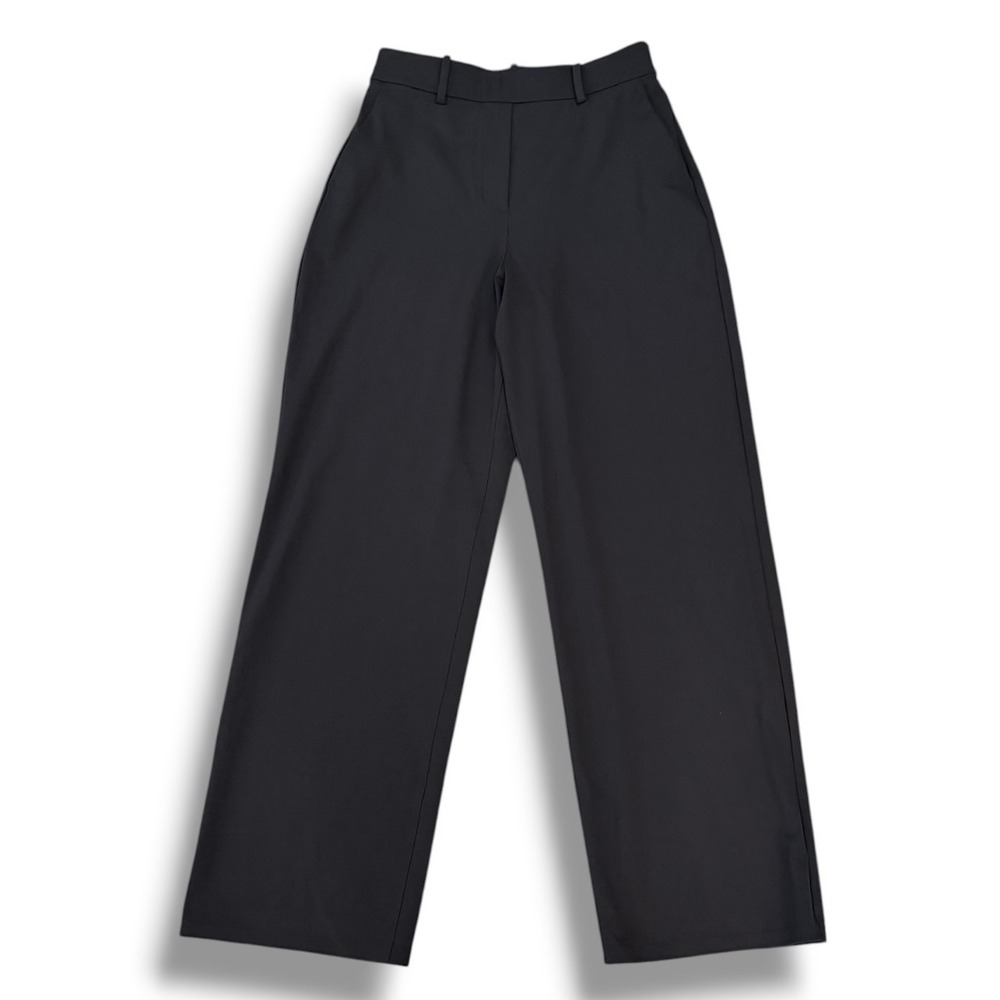 Lululemon Daydrift Trouser Medium Black Straight Leg High Rise Pant Workwear